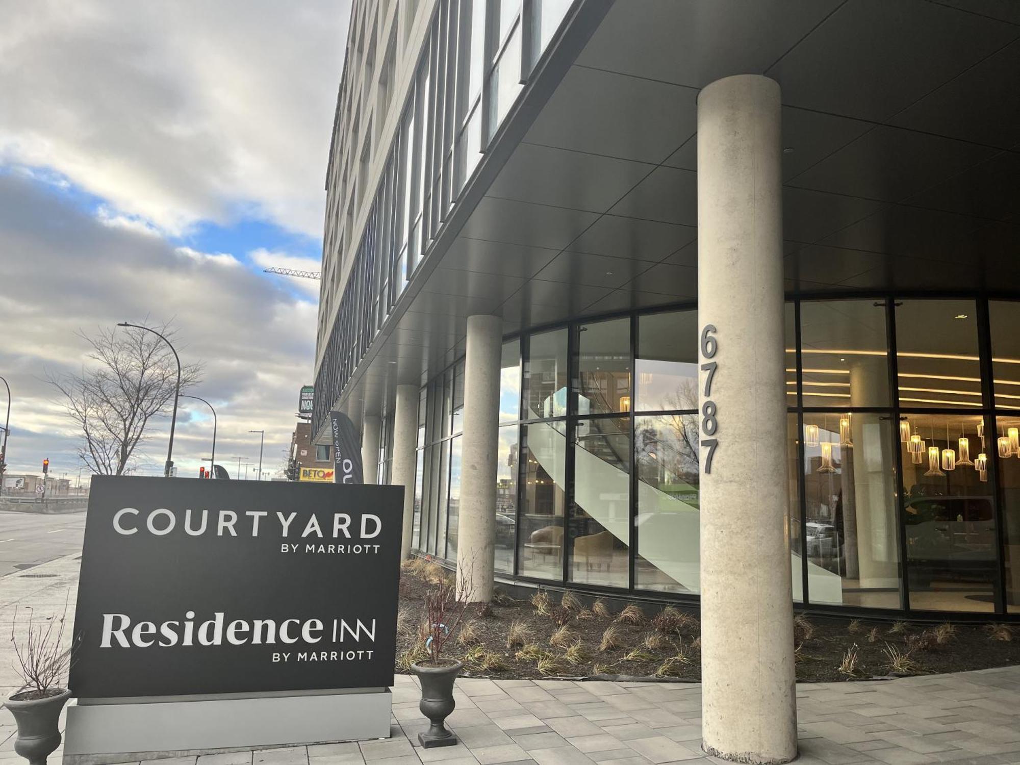 Courtyard Montreal Midtown Hotell Eksteriør bilde